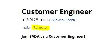 Image from Remote/WFH Jobs ⛥: 🏠 `Work From Home Opportunities Alert` 💡 Company Name - SADA 👨�...