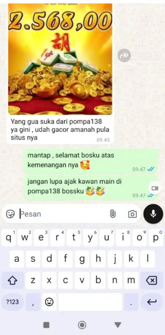 Image from Zahira 😘: *NDAFTARAN AKUN BARU UNTUK NEW MEMBER AKAN MENDAPATKAN BONUS DARI POMP...