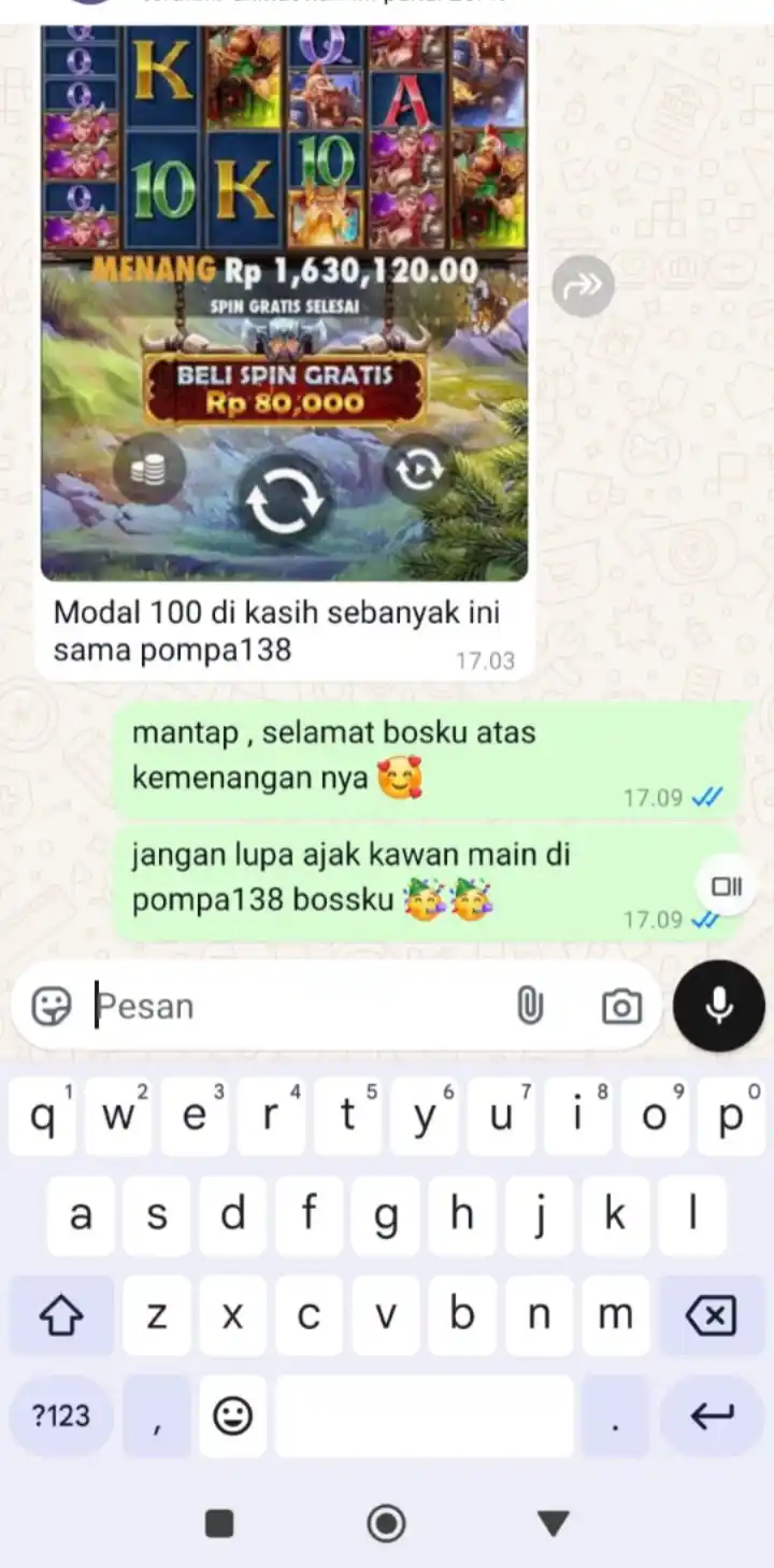 Image from Zahira 😘: *NDAFTARAN AKUN BARU UNTUK NEW MEMBER AKAN MENDAPATKAN BONUS DARI POMP...