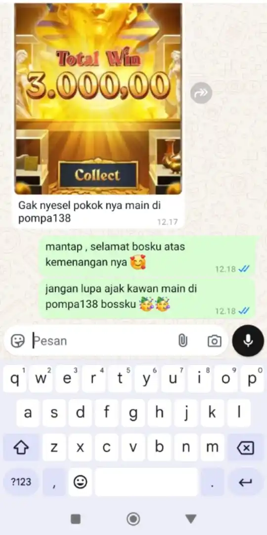 Image from Zahira 😘: *NDAFTARAN AKUN BARU UNTUK NEW MEMBER AKAN MENDAPATKAN BONUS DARI POMP...