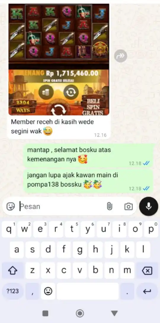 Image from Zahira 😘: *NDAFTARAN AKUN BARU UNTUK NEW MEMBER AKAN MENDAPATKAN BONUS DARI POMP...