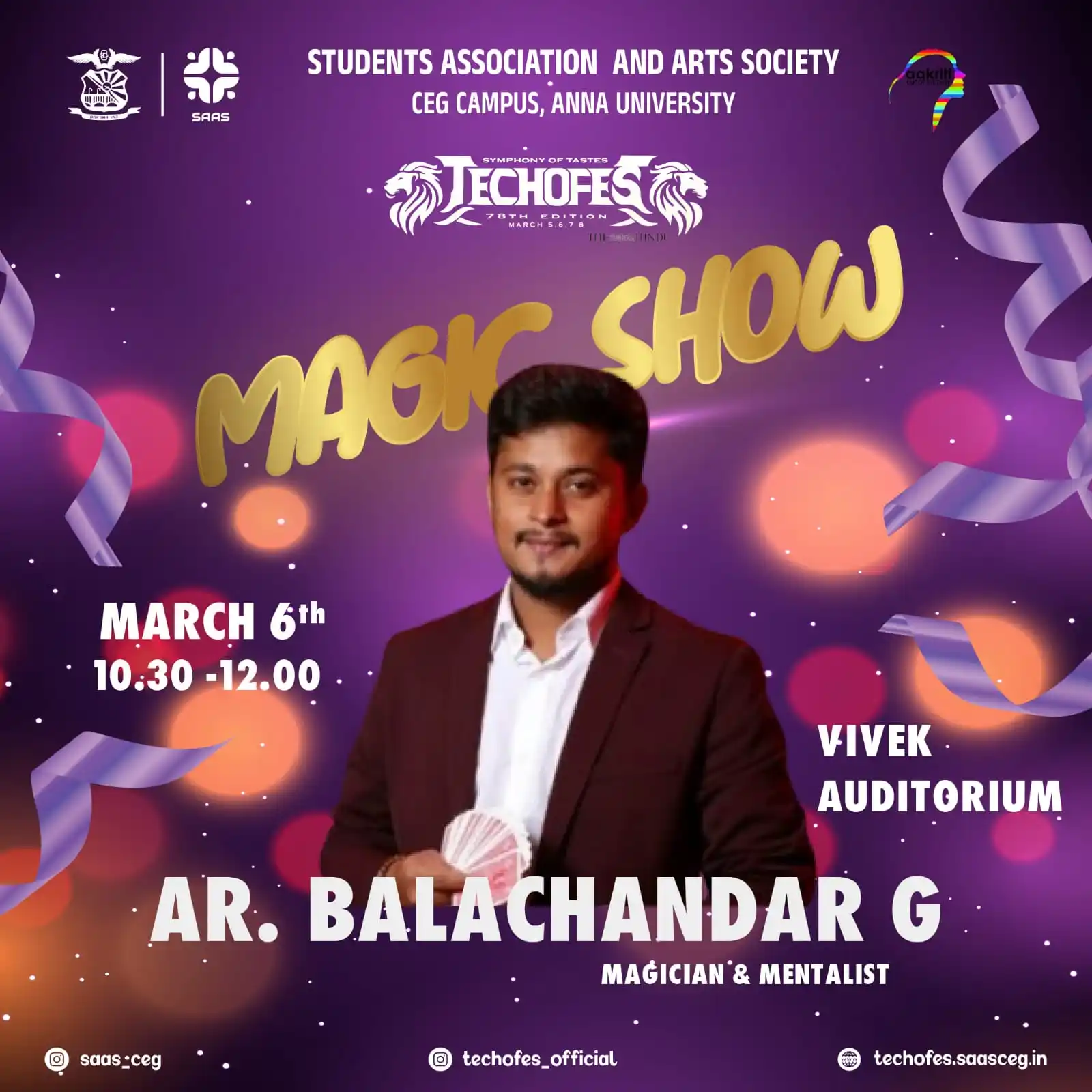 STUDENTS ASSOCIATION AND ARTS SOCIETY CEG post