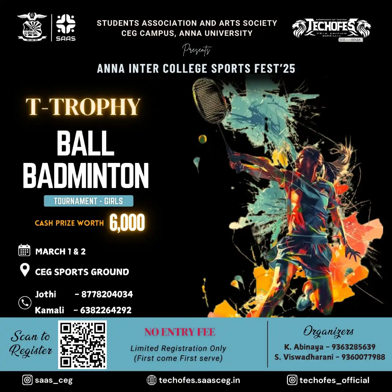 STUDENTS ASSOCIATION AND ARTS SOCIETY CEG post