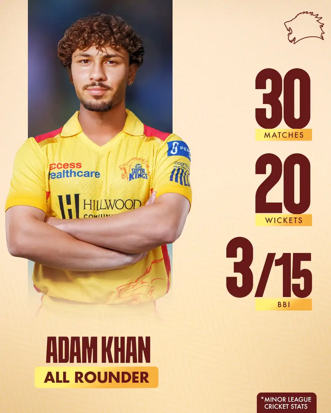 Image from Texas Super Kings: Stat Alert! 🚨 Adam Khan’s MiLC Impact! 🏏 <a class="text-blue-500 ho...