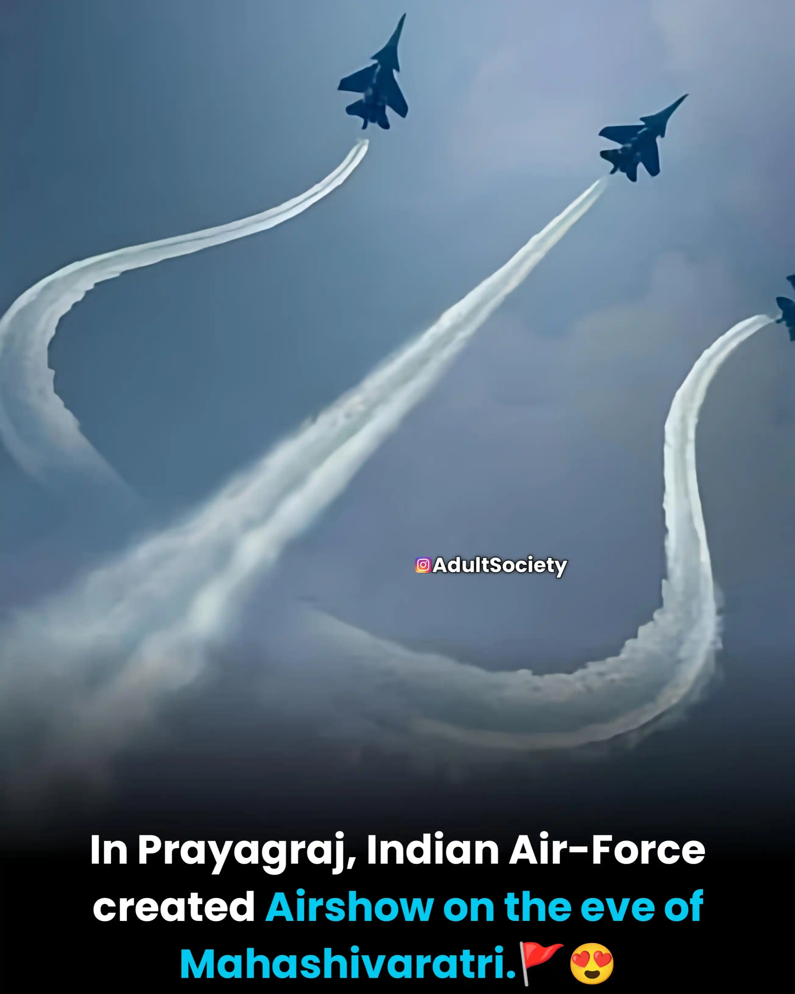 Image from The ADULT SOCIETY: Highlight of the Airshow is when 3 Sukhoi created the formation of Lor...