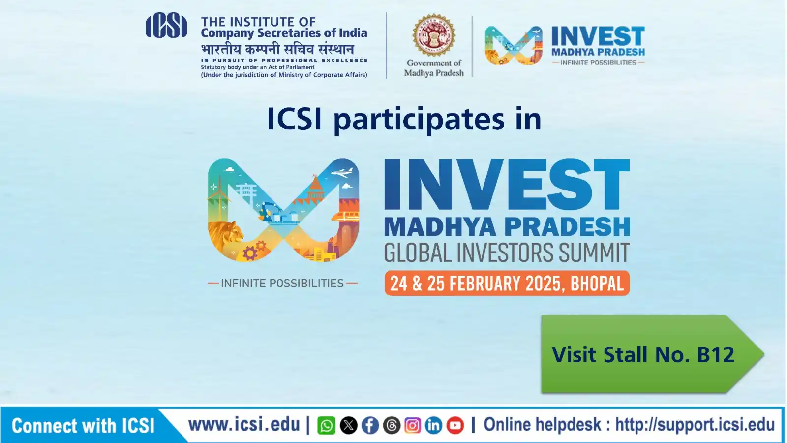 Image from The Institute of Company Secretaries of India (ICSI): <a class="text-blue-500 hover:underline cursor-pointer" href="/hashtag...
