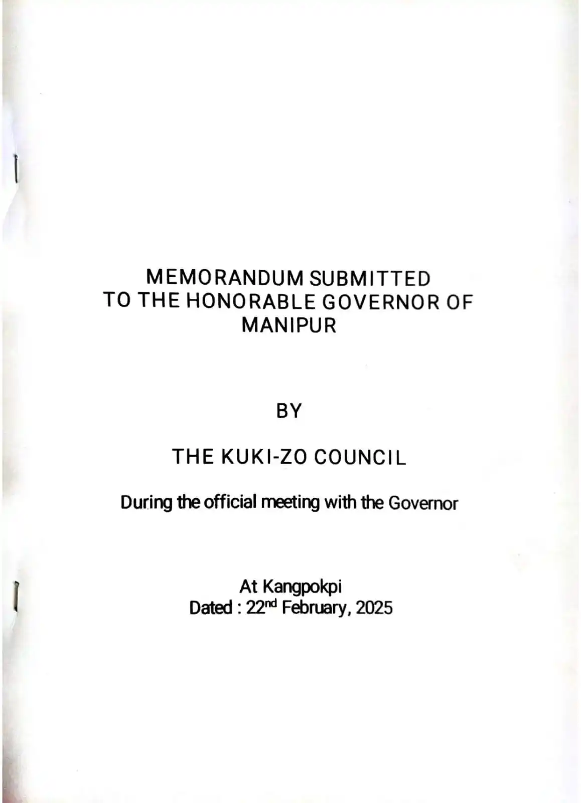 Image from 🌍The PEOPLE Voice🌈: *Manipur Governor in tunin Kangpokpi pha* ✍️ _*The People Voices*_ _...