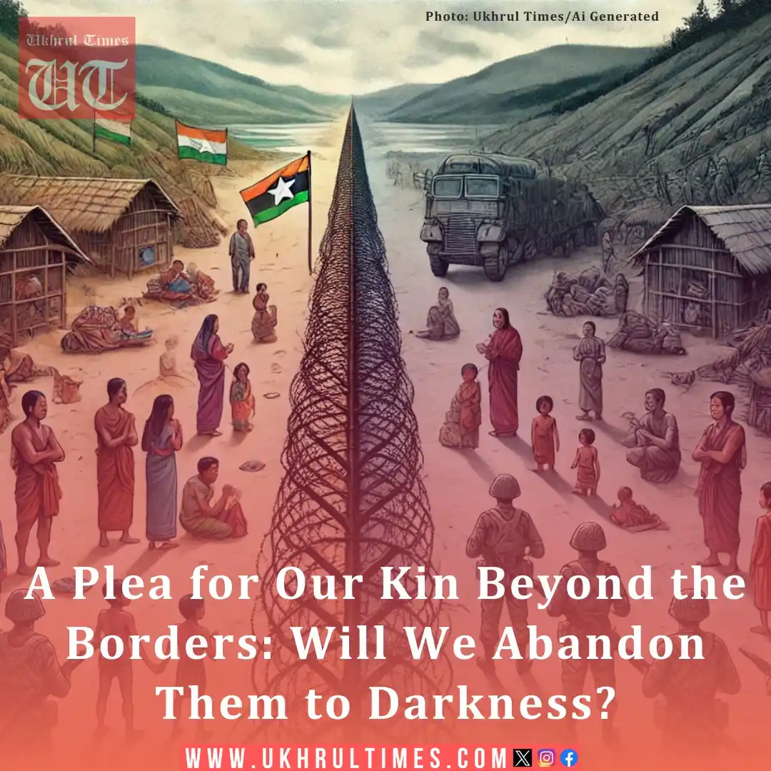 Image from Ukhrul Times: The call for justice grows louder! Markson V Luikham demands global ac...