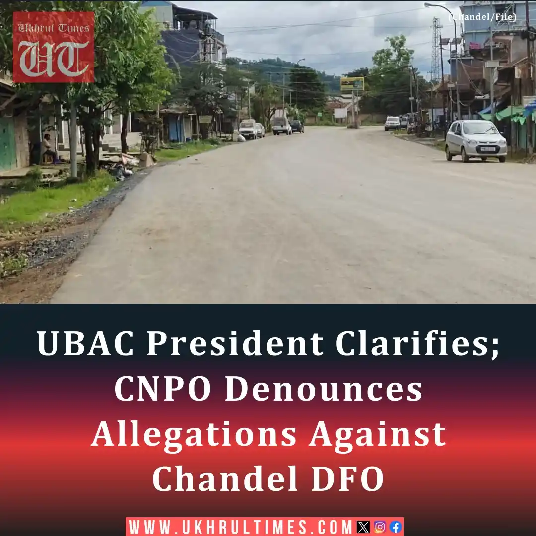 Image from Ukhrul Times: The president of the Unique Business Association, <a class="text-blue-...