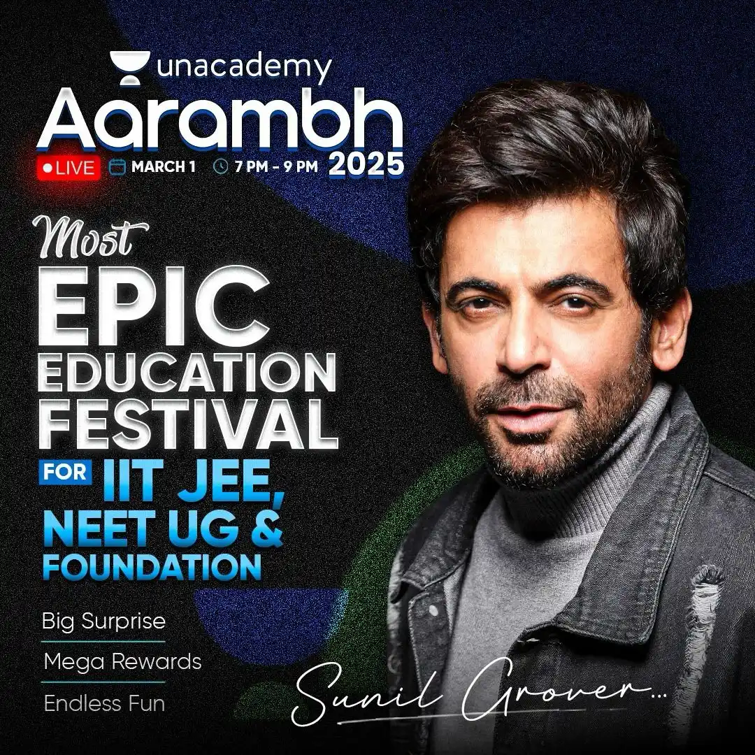 Image from Unacademy NEET Toppers : Laughter + Learning = Aarambh 2025! Click on "Like" & "NOTIFY ME": htt...