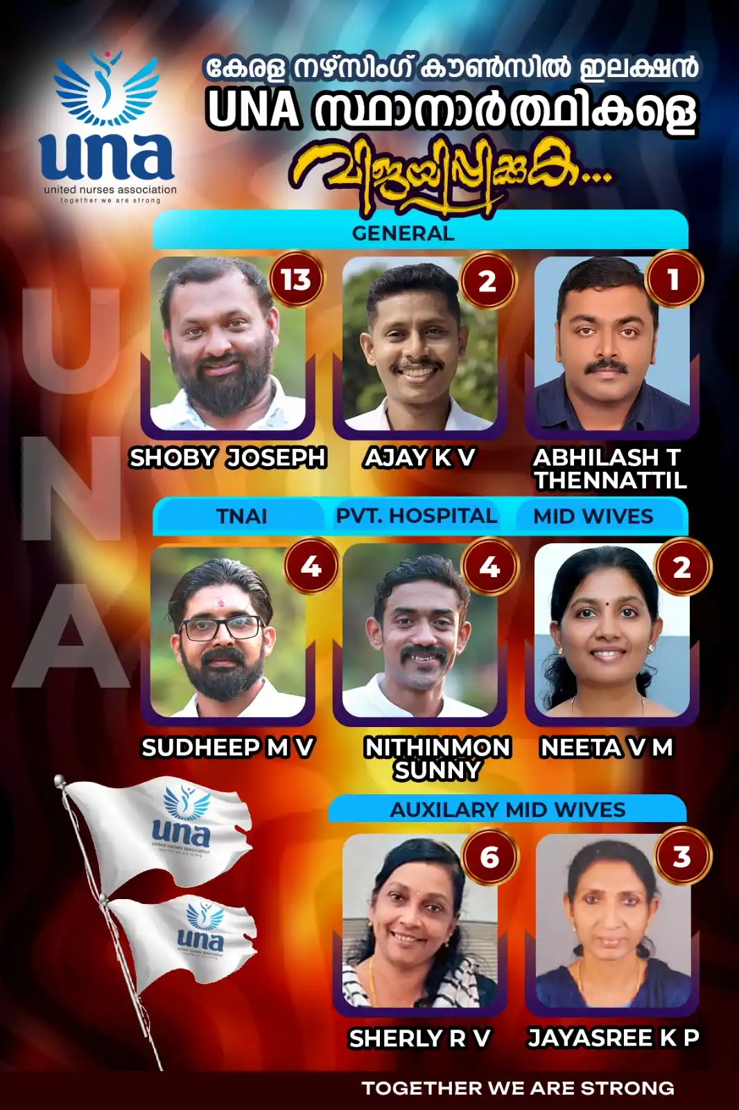 United Nurses Association post