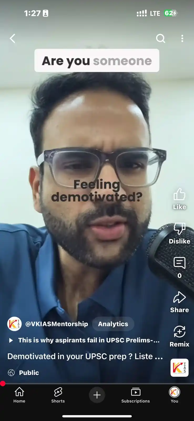 VK IAS Official post