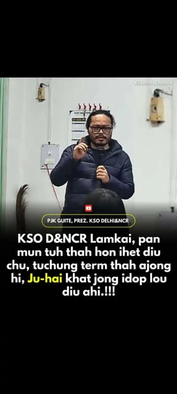 Image from ๐๐๐๐๐๐๐ ๐๐๐๐๐๐: Real CSO'S leader...Paojakhup Guite President KSO-Delhi& NCR. *JU HAI ...