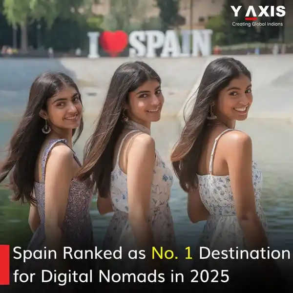 Image from Y-Axis Overseas: Spain Ranked as No. 1 Destination for Digital Nomads in 2025 Spain has...
