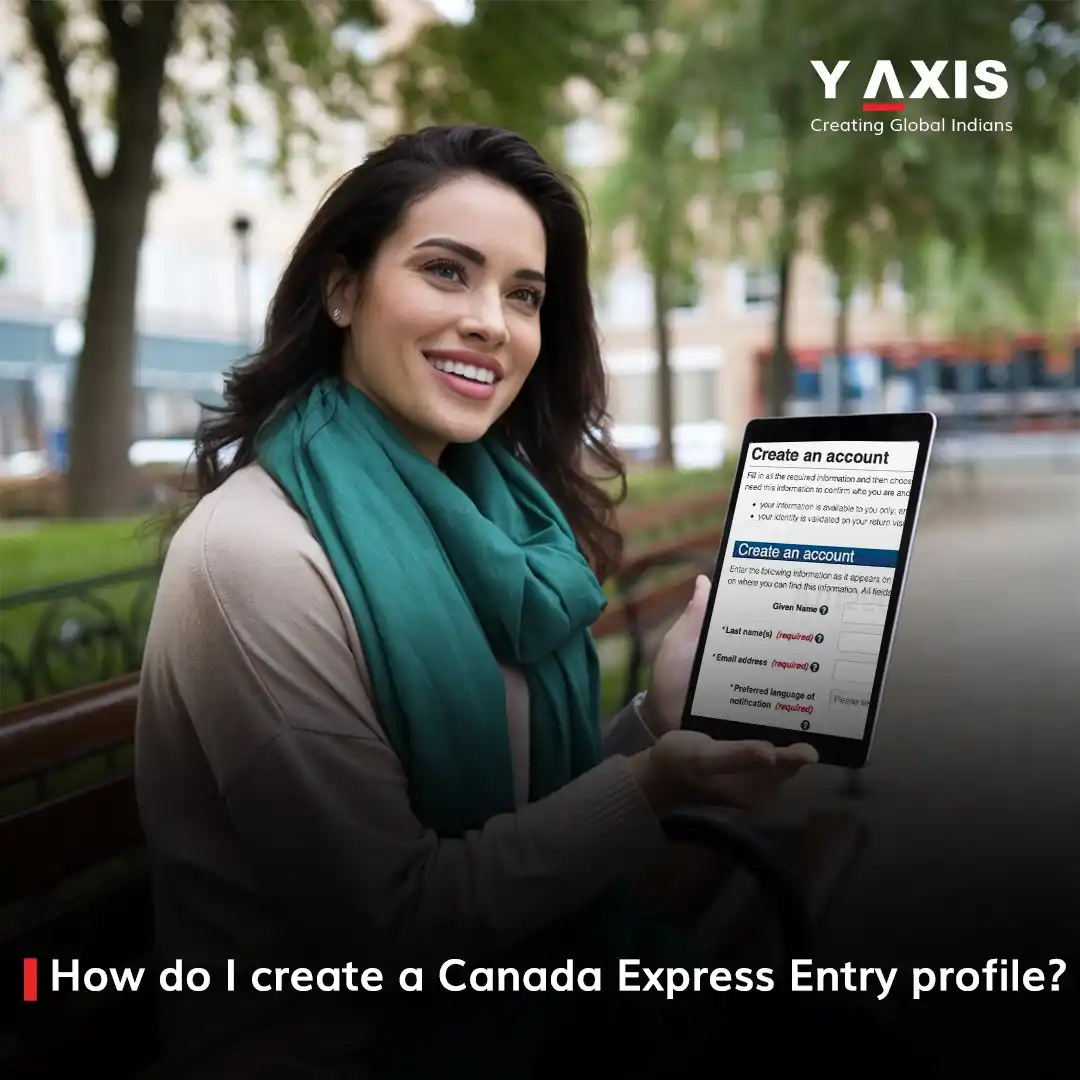 Image from Y-Axis Overseas: How do I create a Canada Express Entry profile? Applying for Canada...