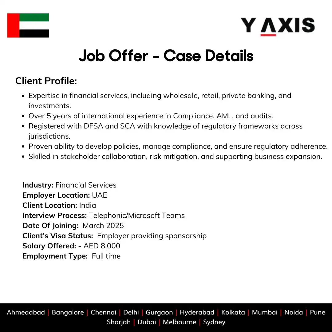 Image from Y-Axis Overseas: Success Story: Our Client Secures Senior Operations Manager in UAE ...