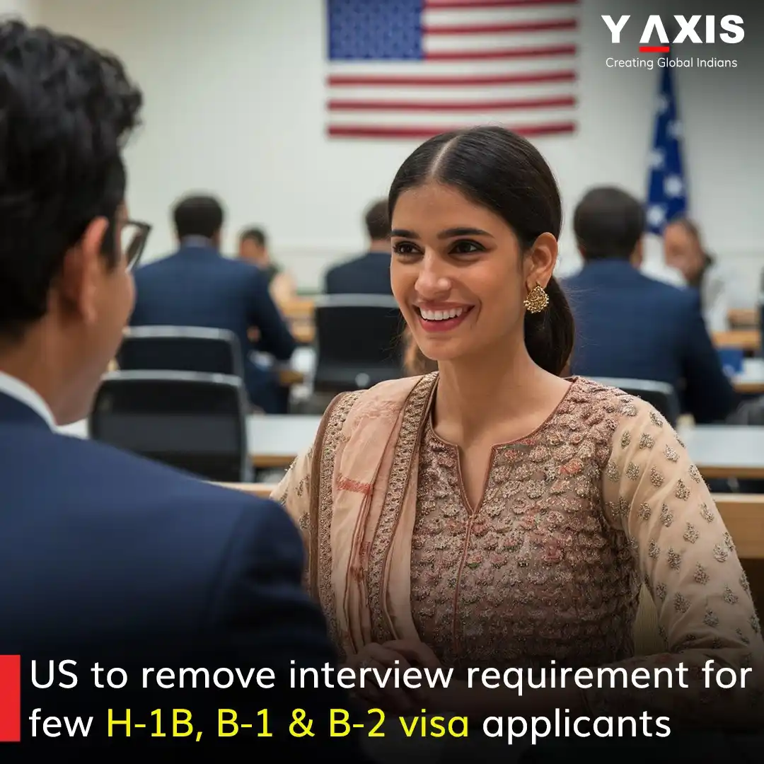 Image from Y-Axis Overseas: US to remove interview requirement for few H-1B, B-1 & B-2 Visa applic...