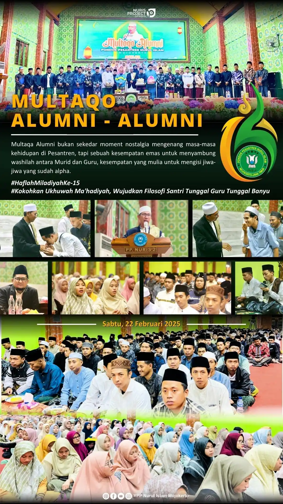 Image from YPP. Nurul Islam Mojokerto: *🔰Multaqo Alumni Pondok Pesantren Nurul Islam Mojokerto dalam Rangka ...