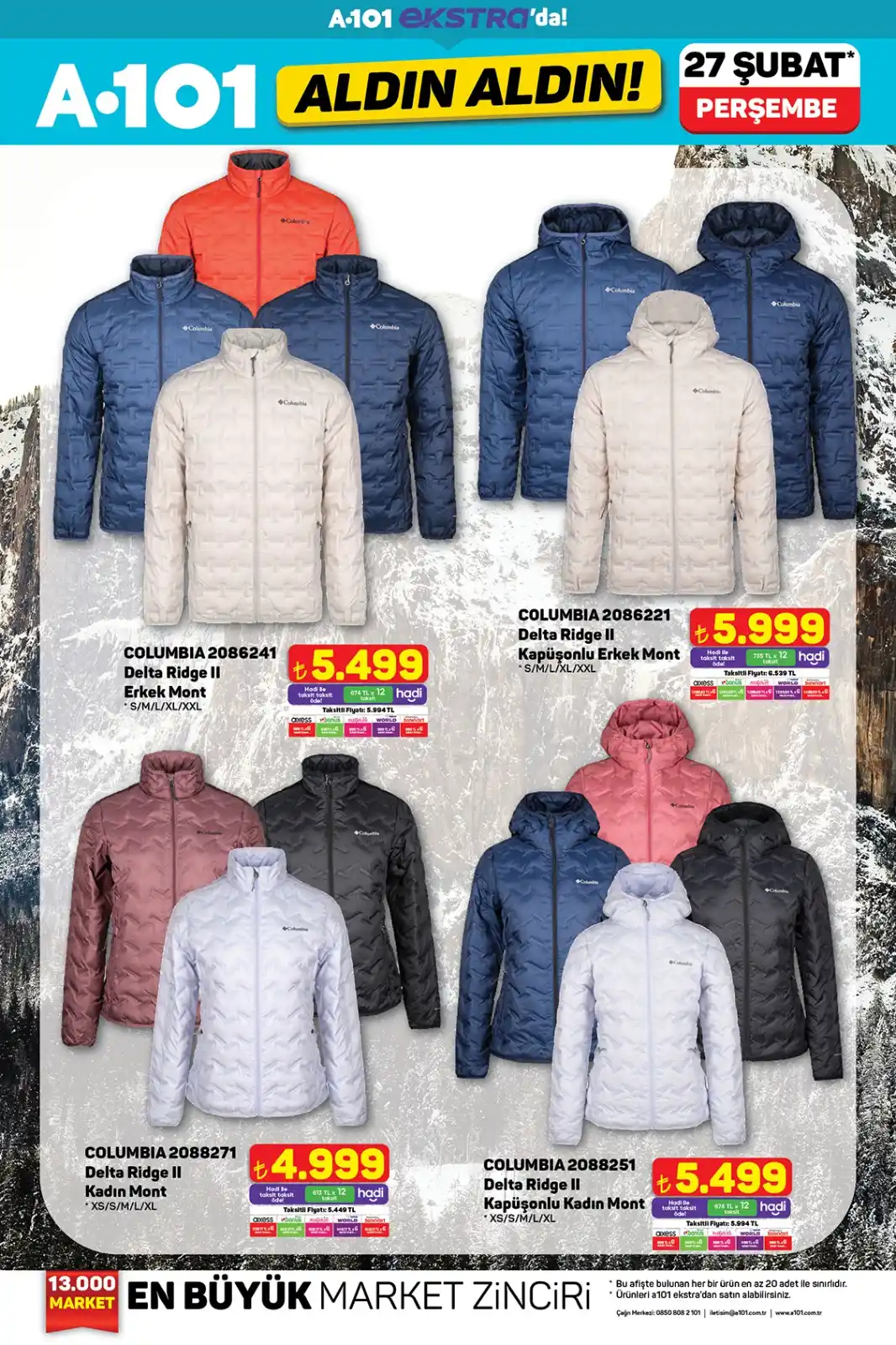 Image from A101iletişim: A101’de Aldın Aldın! | 27 Şubat'tan itibaren sadece A101 Ekstra’da! <...