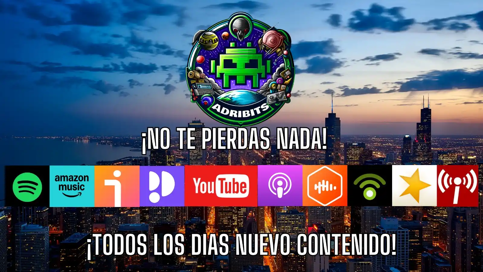 Image from Adribits: 🎉 ¡AdriBits está en todas partes! 🎮✨ Encuentra todo nuestro conteni...