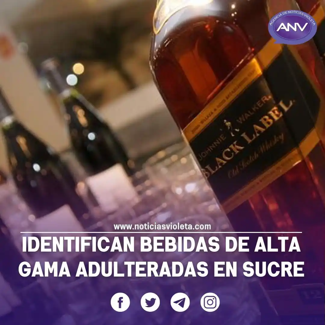 Image from Agencia de Noticias Violeta: SENASAG inspecciona empresas de bebidas alcohólicas en la capital Lee...