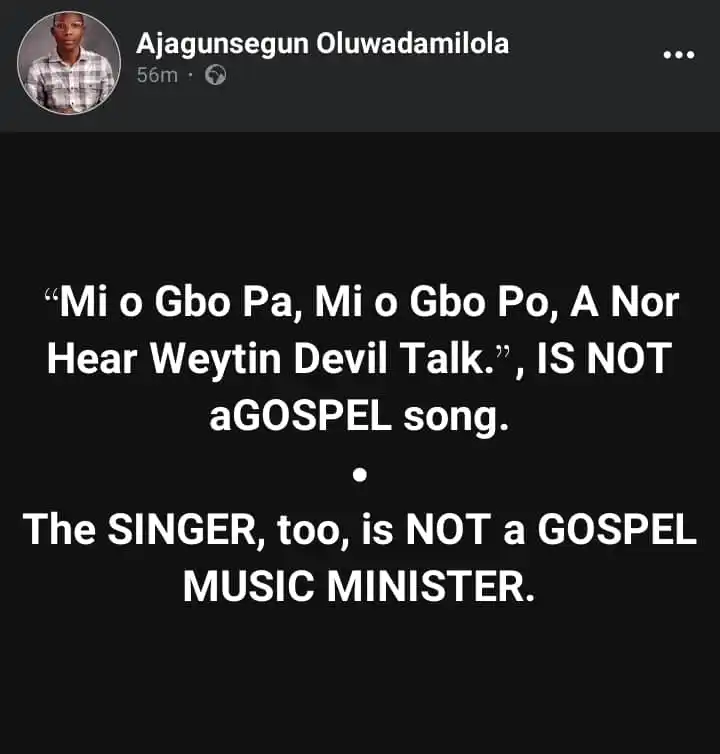 Ajagunsegun Oluwadamilola🔥 post