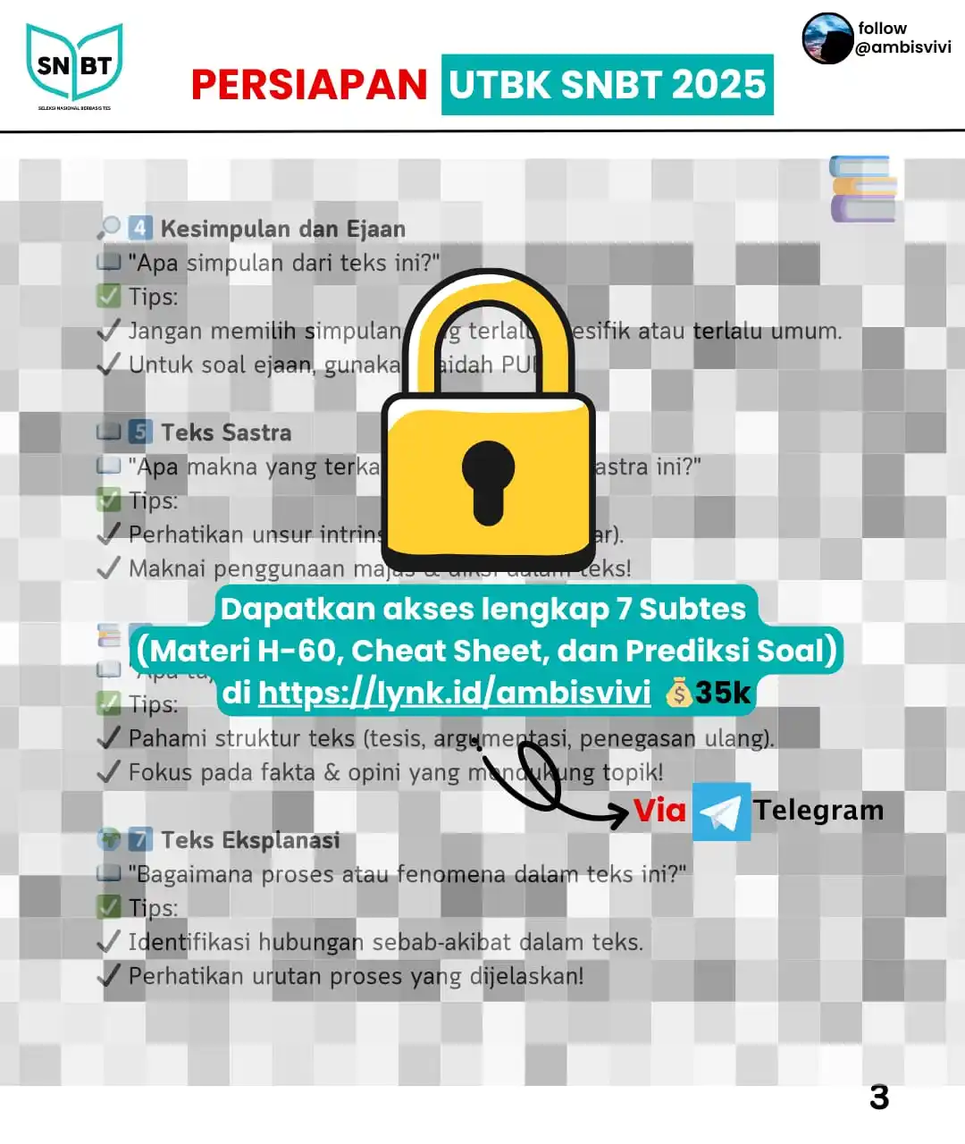 Vivi | Fokus PTN (SNBP & SNBT) post
