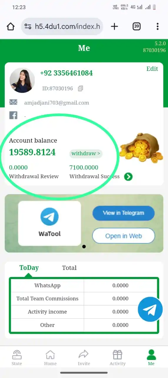 Amjad Baloch Voting Channel post