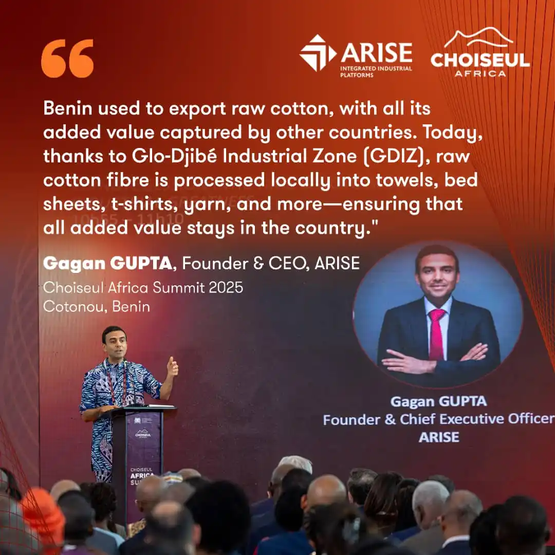Image from ARISE IIP News: 🔴 *Africa can no longer afford to export its wealth without reaping t...