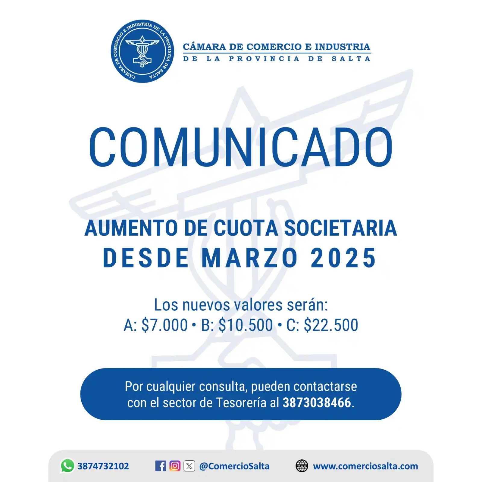 @ComercioSalta 🔵 NOVEDADES post