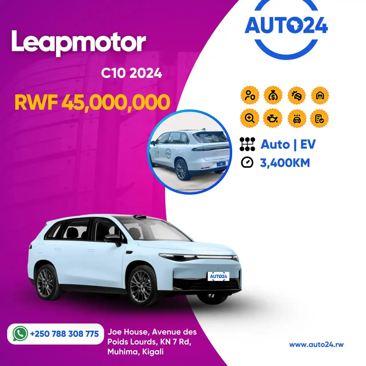 AUTO24  RWANDA 🇷🇼  post