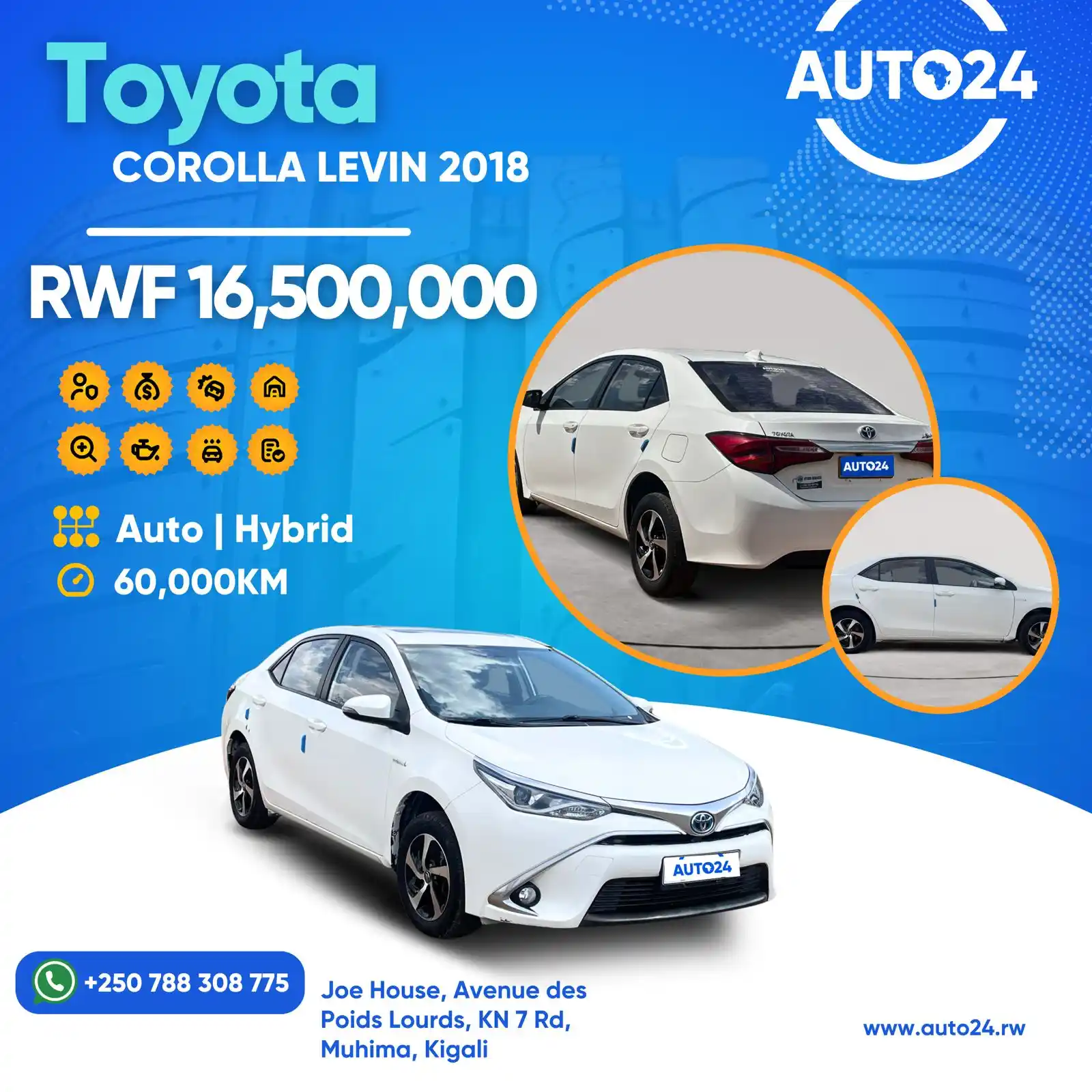 AUTO24  RWANDA 🇷🇼  post