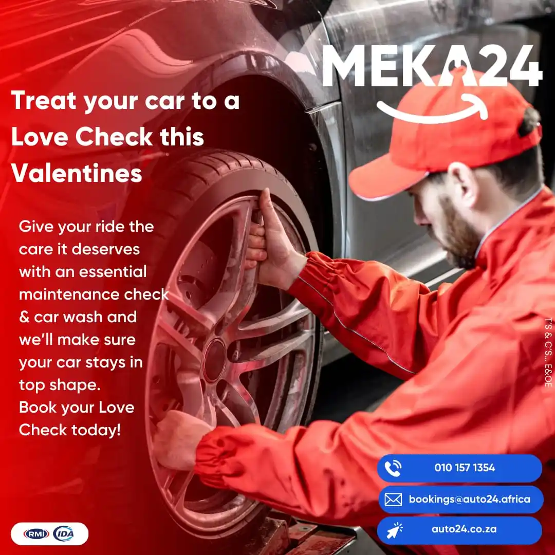Image from AUTO24.co.za 🇿🇦: 💕 Give your car some Love this February! 🚗✨ Enjoy a *FREE 'Love' Che...