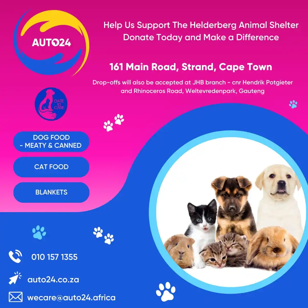 Image from AUTO24.co.za 🇿🇦: Help us make a difference! 🐾💙 Donate pet food, blankets or supplies ...