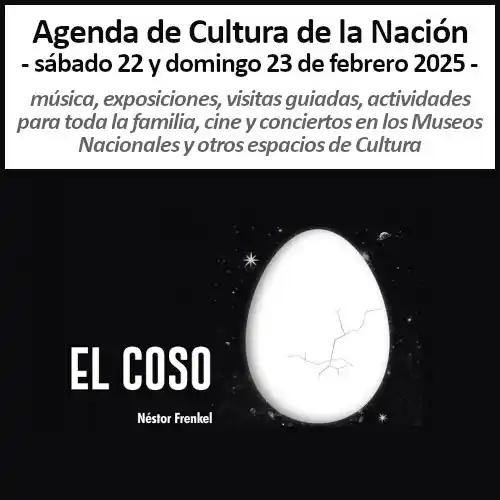 Image from Barriada: Agenda de Cultura de la Nación en CABA para 22 y 23 de febrero 2025 L...