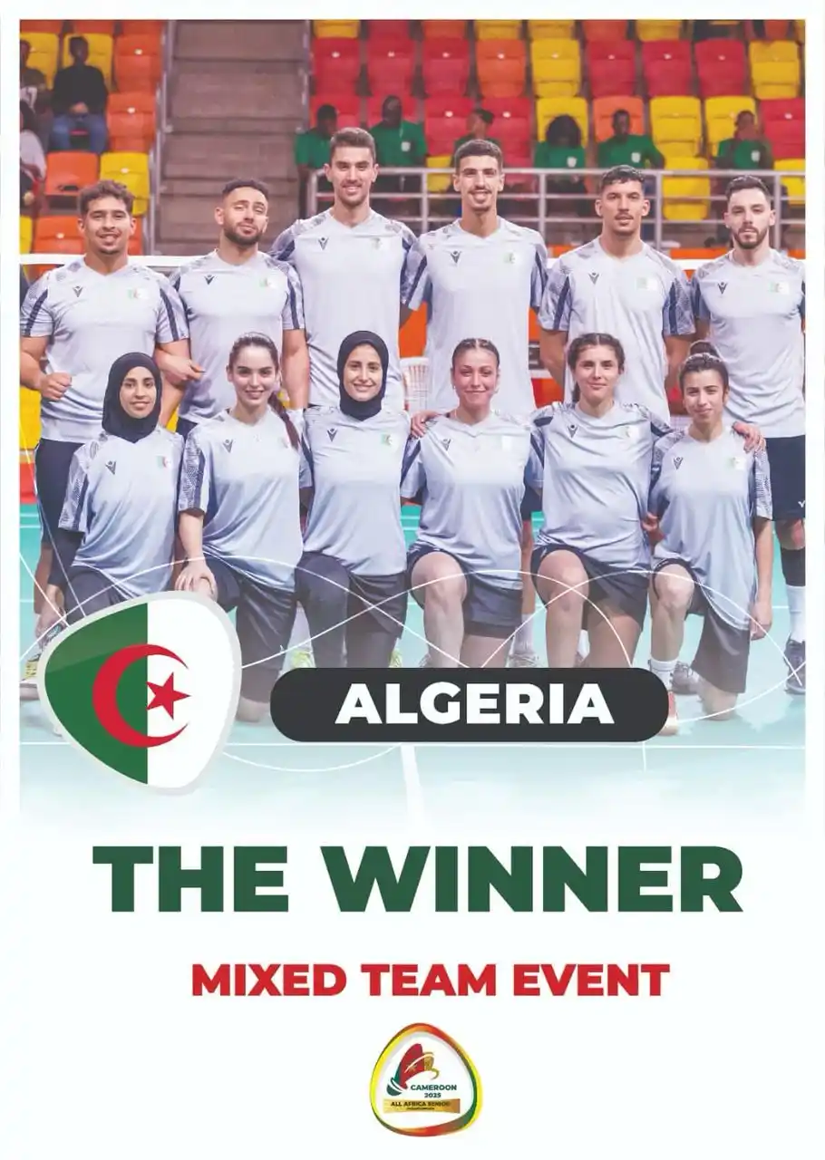 Image from BCA: The Winner of All Africa Senior Championships 2025 Algeria 🇩🇿 Co...