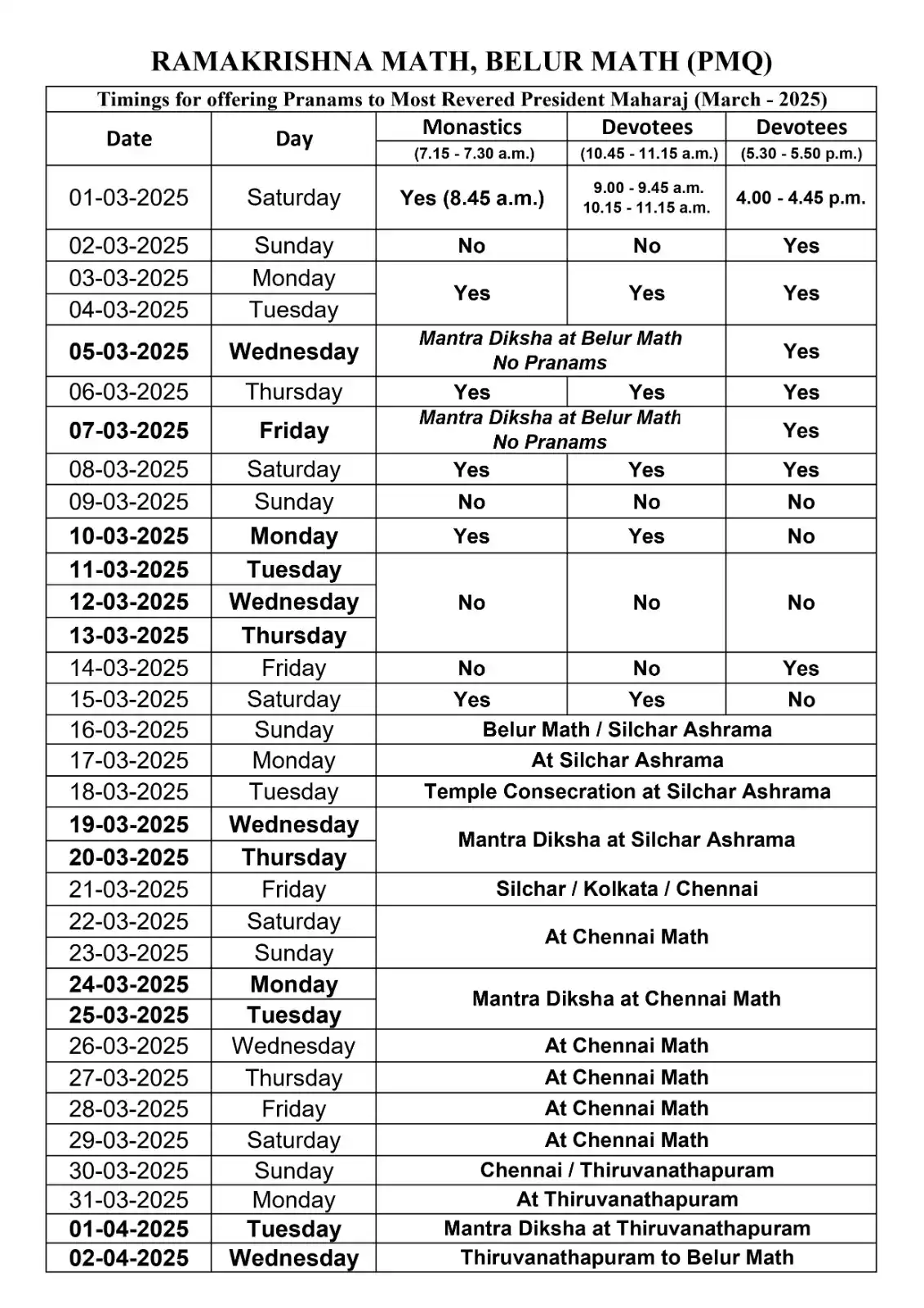 Belur Math post