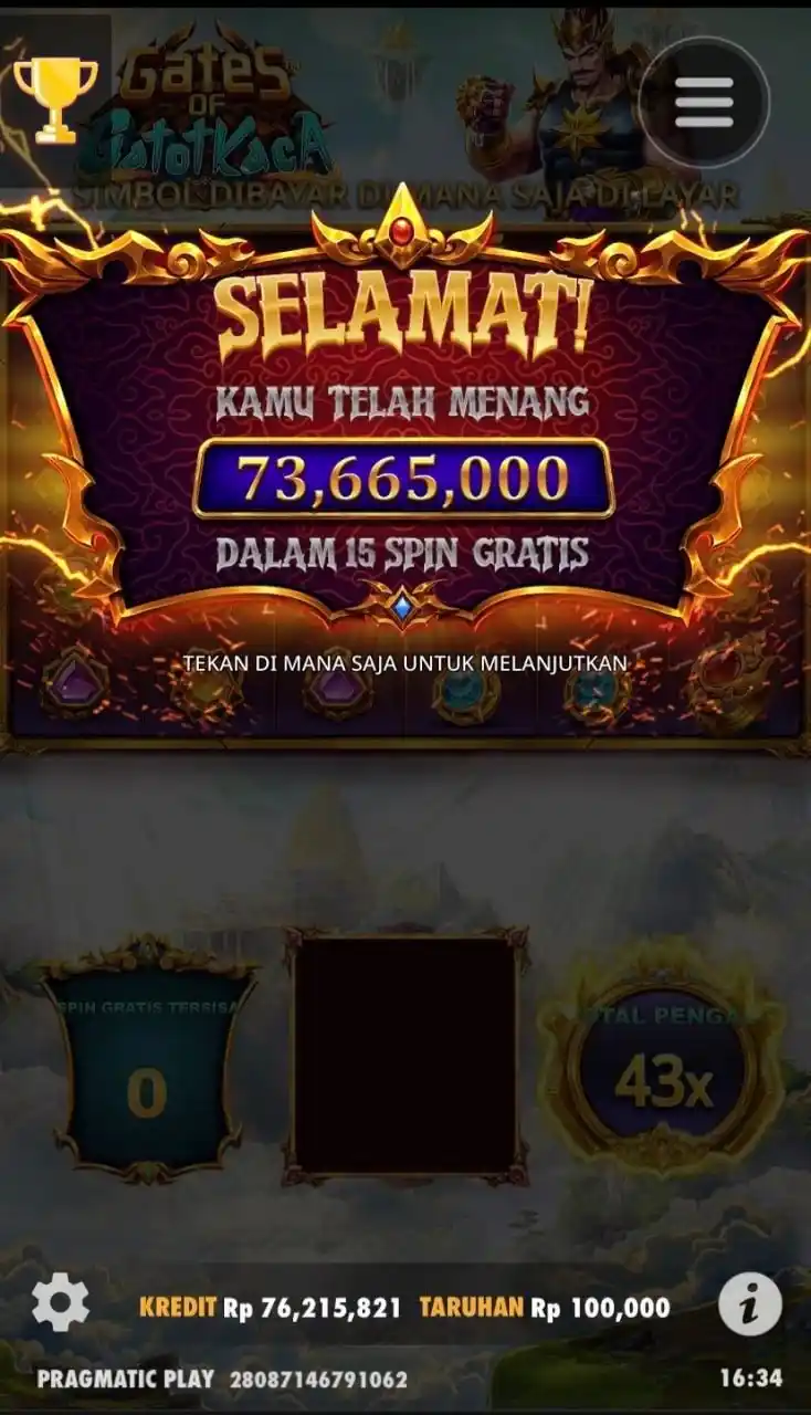 Image from BOCORAN EKSLUSIF SOB77: 🎰 WANGI ALGORITMA GAME - PRAGMATIC GATOT KACA! 🎰 Pagi ini, kabar me...