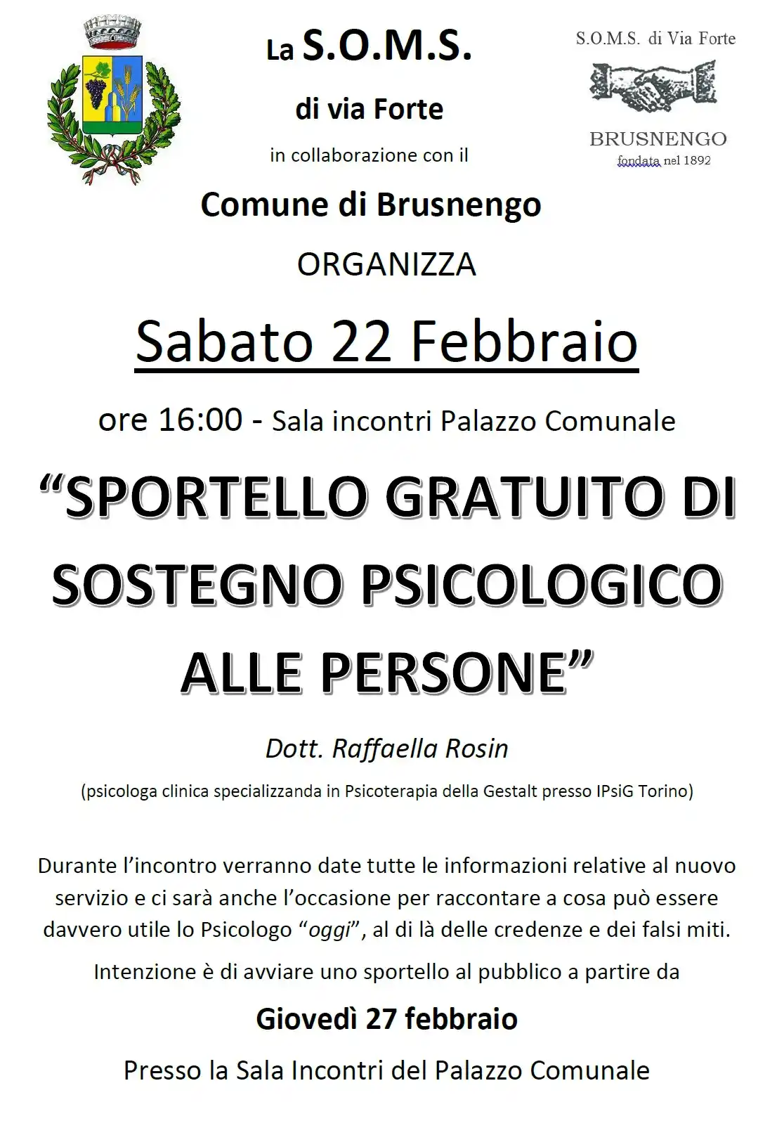 Brusnengo post