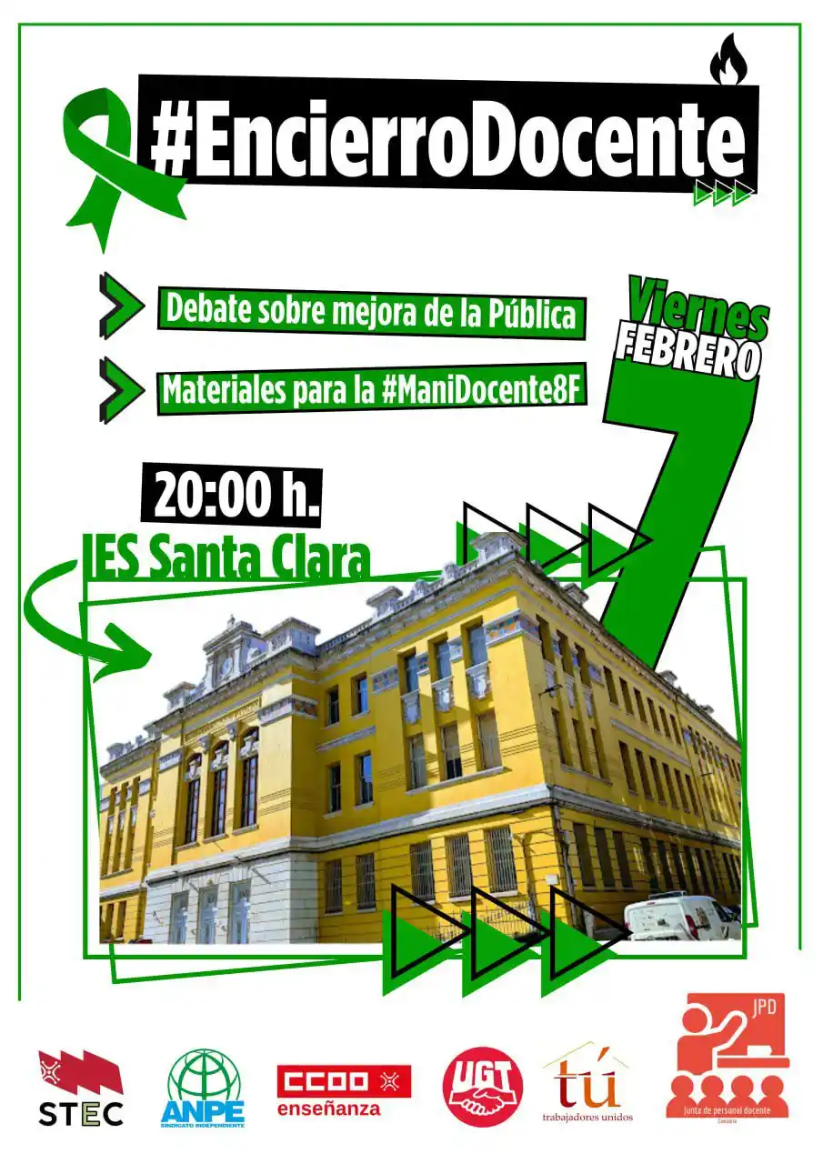 Image from CCOO Enseñanza Cantabria: 🏫 Este viernes 7, nuevo <a class="text-blue-500 hover:underline curso...