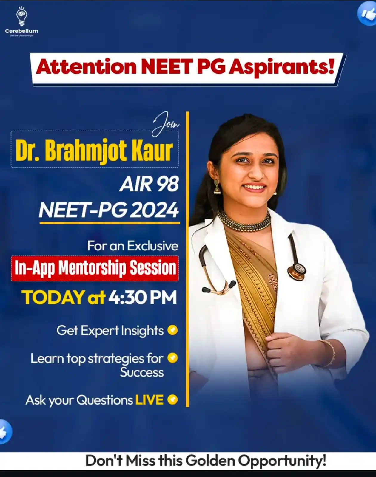 Cerebellum academy  post