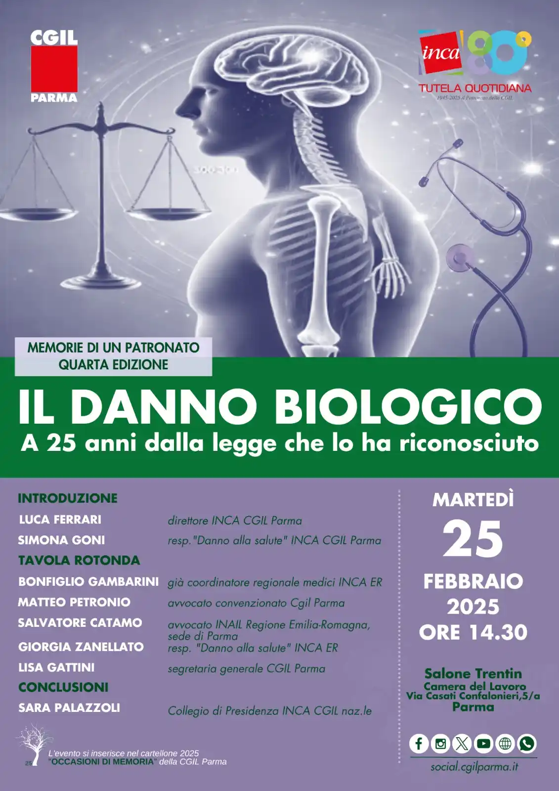 CGIL Parma post