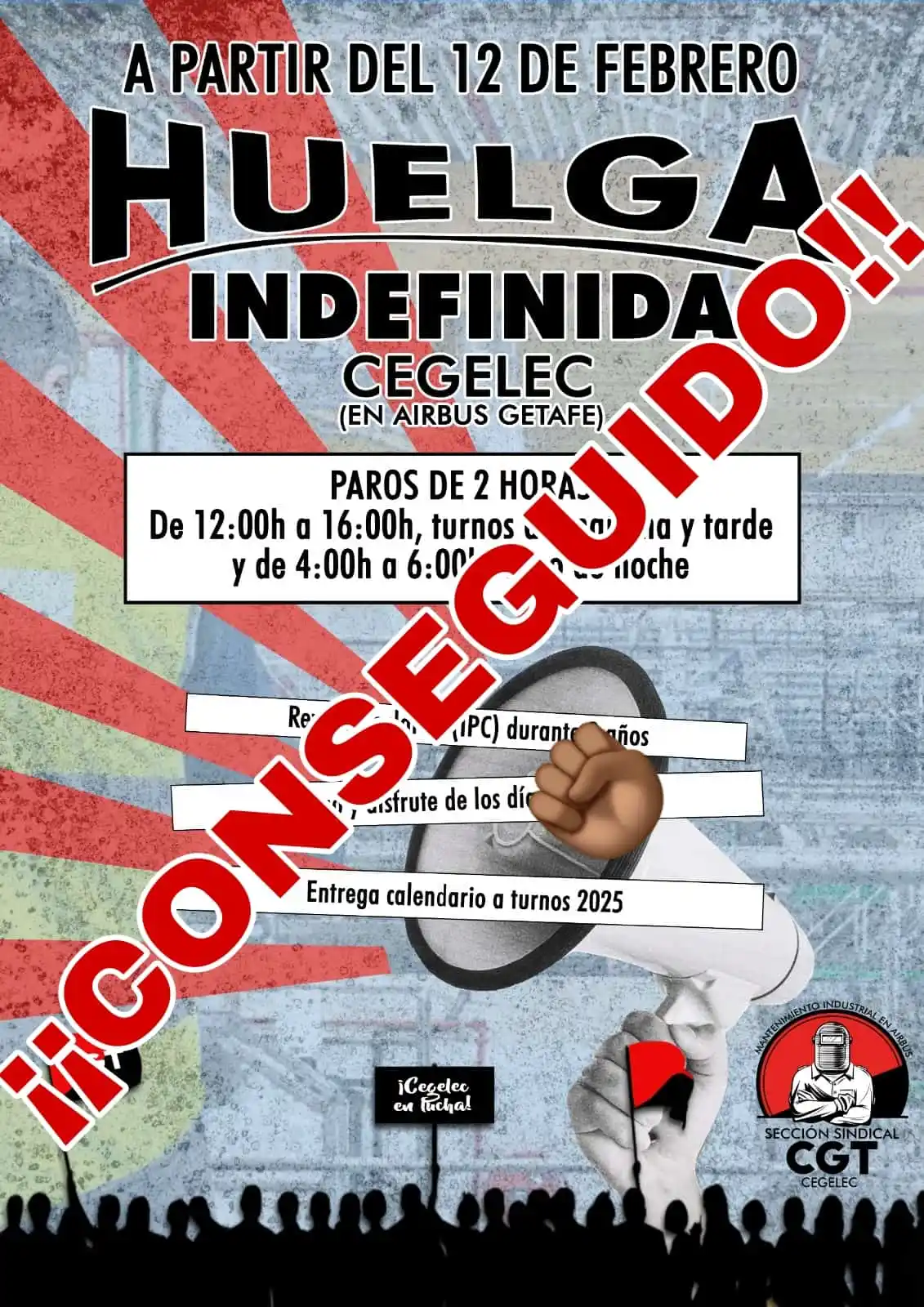 CGT Metal Madrid post