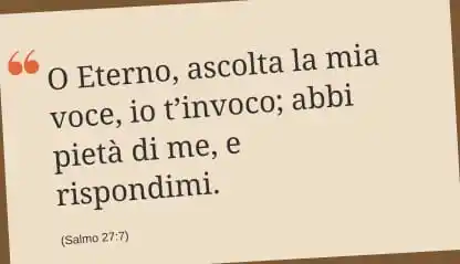 Citazione Biblica post