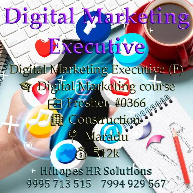 Image from Cochin Jobs: 🟢 Digital Marketing Executive (F) <a class="text-blue-500 hover:under...