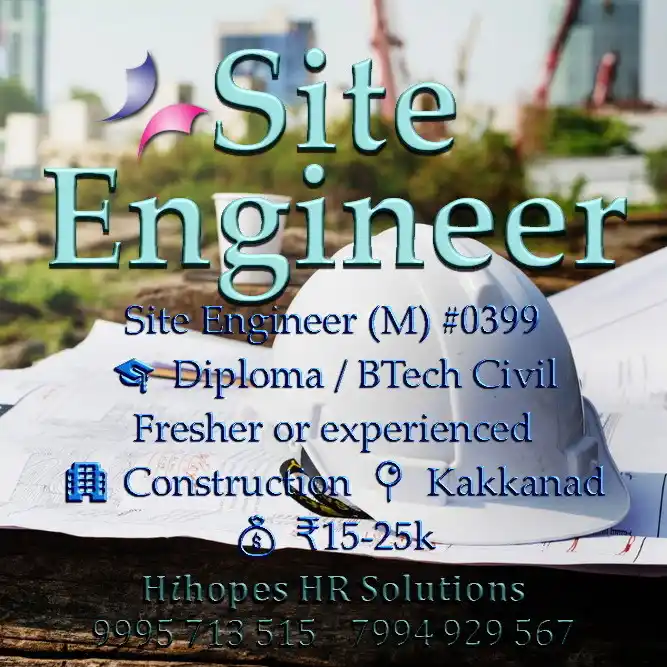 Image from Cochin Jobs: 🟢 Site Engineer (M) <a class="text-blue-500 hover:underline cursor-po...