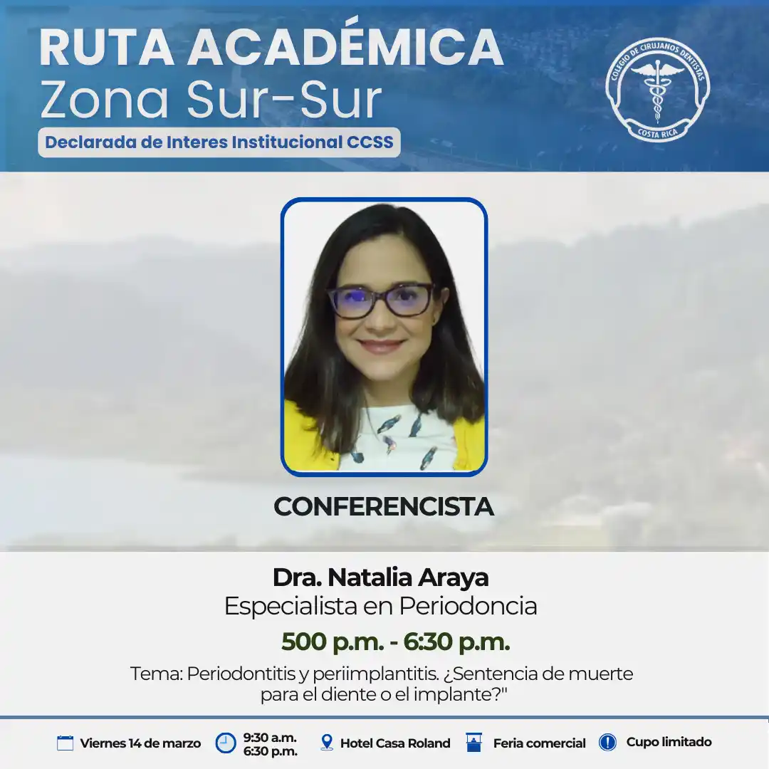 Colegio de Cirujanos Dentistas de Costa Rica (CCDCR) post