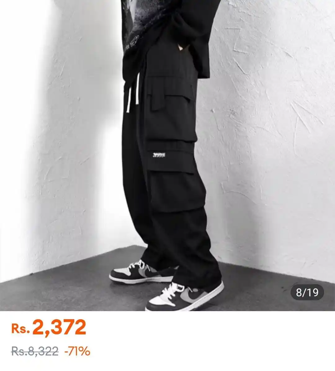 Image from 𝐃𝐚𝐫𝐚𝐳 𝐎𝐟𝐟𝐞𝐫𝐬 😍: ⭕Product Name: Sweatpants Men Clothing Autumn Cargo Pants Man Youngla...