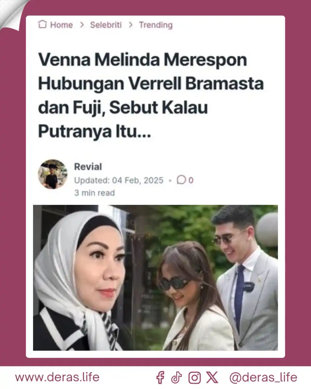Deras.Life post