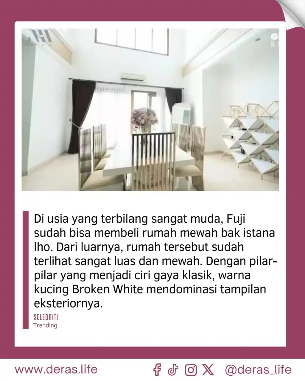Deras.Life post